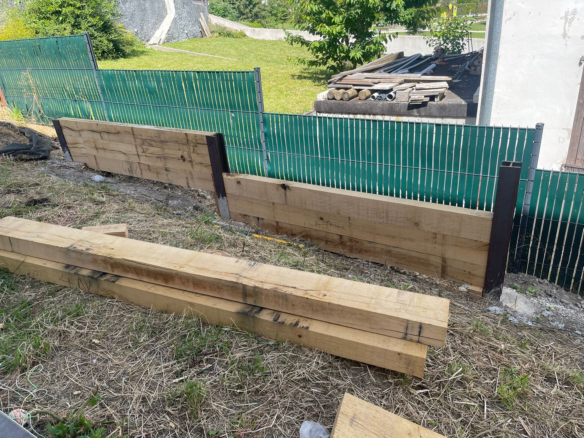 Jardinières bois sur mesure Thonon-les-Bains