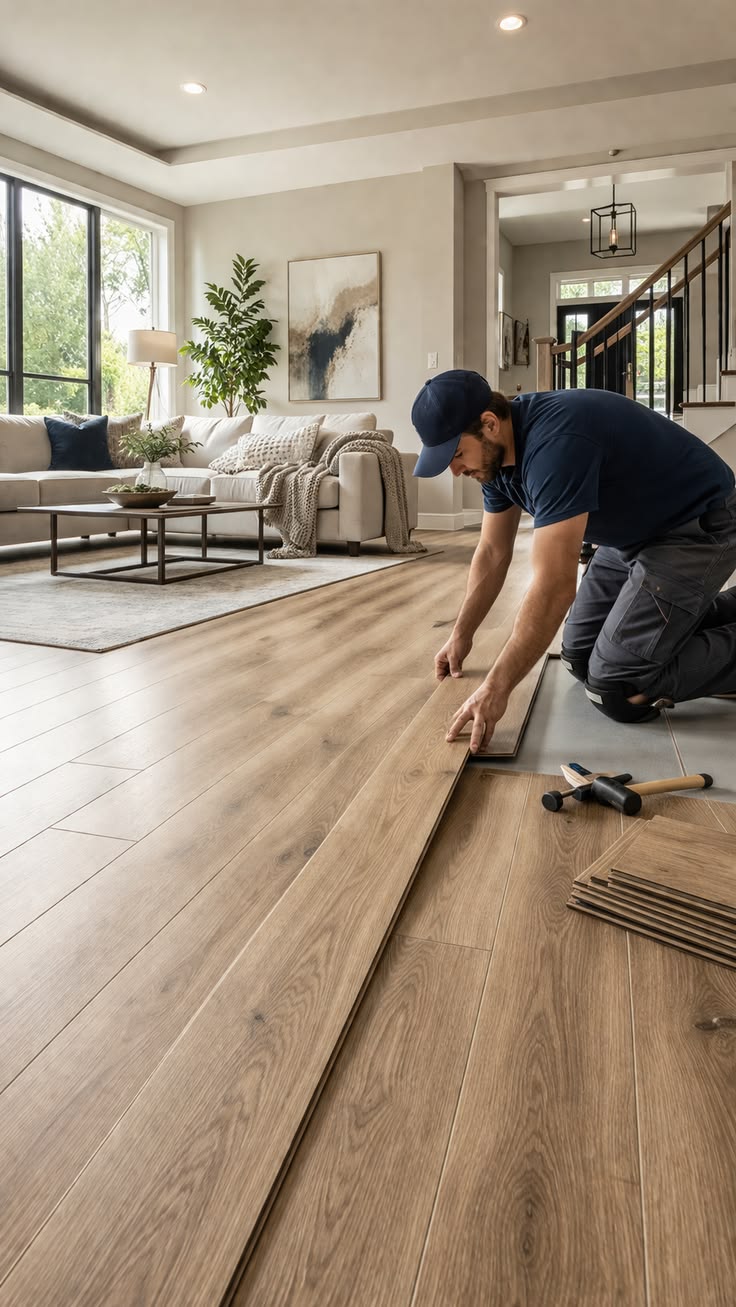 Revêtements de sol parquet carrelage