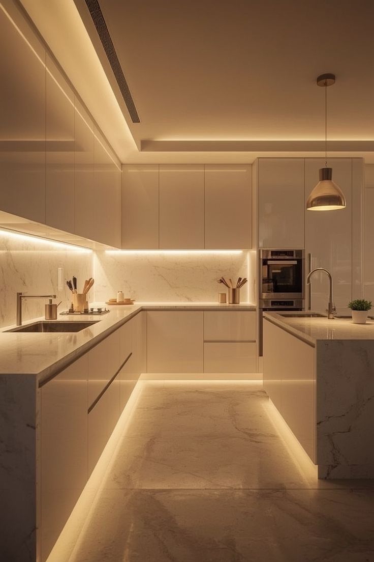 Cuisine blanche prestige